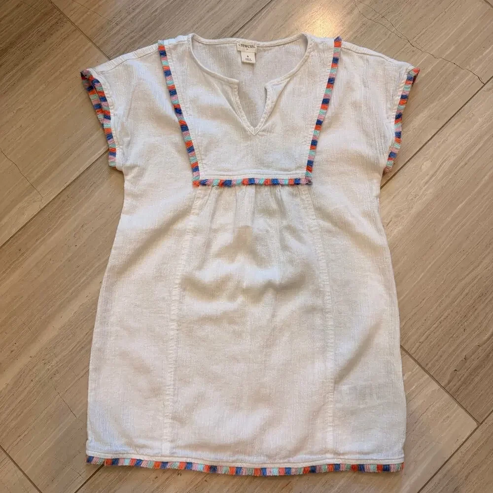J.Crew Crewcuts Swimsuit Cover Up Set Floral 2Pc Set Swim Summer Trip Blue‎ 4-5